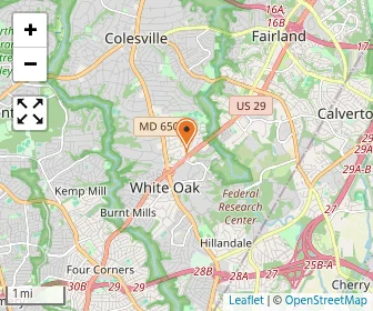 Map of Julia Brown Montessori School