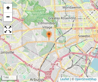 Map of The Baltimore Academy