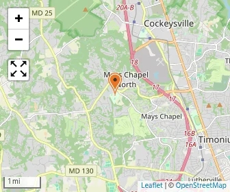 Map of Padonia Park Child Centers
