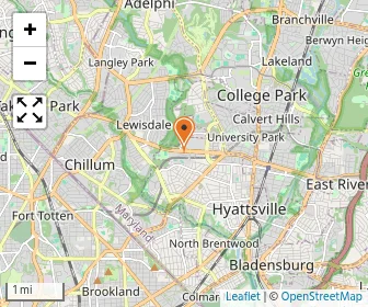 Map of Pathways School - Northwood At Hyattsville