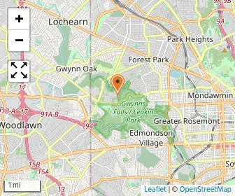 Map of Phyllis Wheatley Education Center