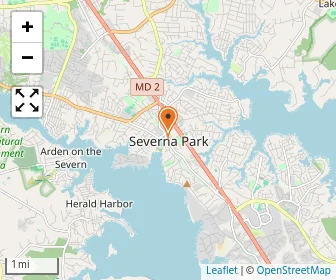 Map of Woods Memorial Child Development Center