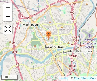 Map of Central Catholic High School
