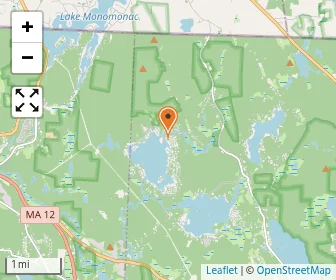 Map of Cushing Academy