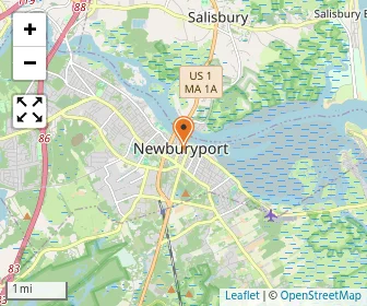 Map of Newburyport Montessori School