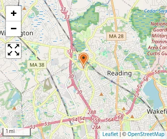 Map of Reading Montessori School