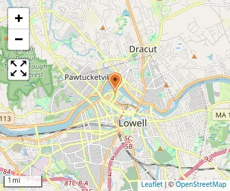 Map of Lowell Day Nursery