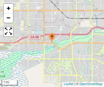 Map of Bakersfield Christian High School
