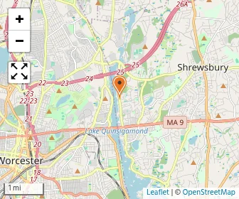 Map of Shrewsbury Children's Center