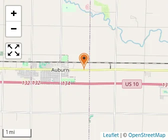 Map of Auburn Area Catholic School
