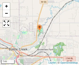 Map of Battle Creek Christian School