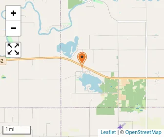 Map of Bills Lake Baptist Academy