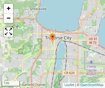 Map of Grand Traverse Area Catholic School