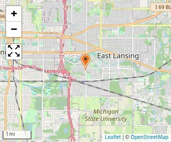Map of Greater Lansing Islamic School