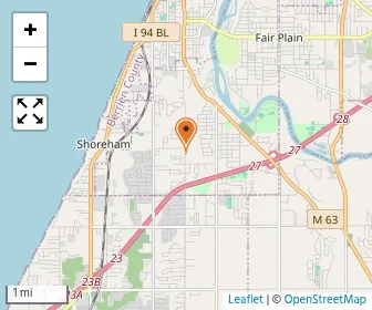 Map of Lake Michigan Cath. Elementary School