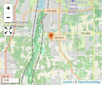 Map of Traverse City Christian Elementary School