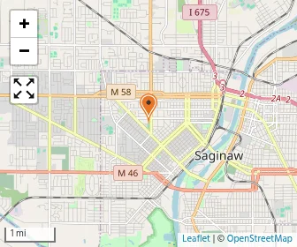 Map of Michigan Lutheran Seminary