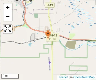 Map of Munising Baptist School