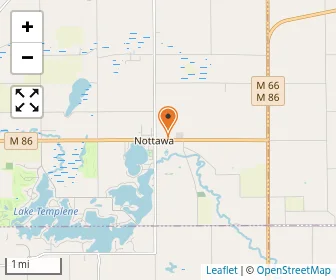 Map of Nottawa Christian School