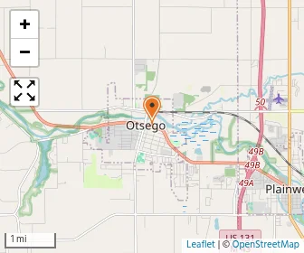 Map of Otsego Christian Academy