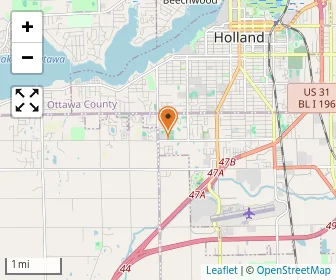 Map of Pine Ridge Christian School