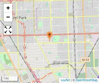 Map of St. Bartholomew School