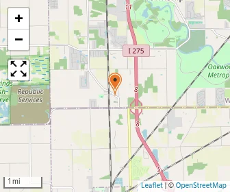 Map of St. John's Lutheran School