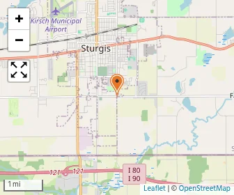 Map of Sturgis Christian School