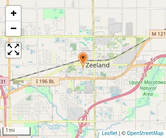 Map of Zeeland Christian School