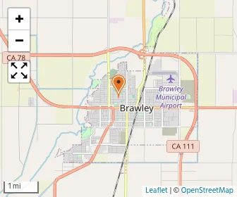 Map of Brawley Christian Academy