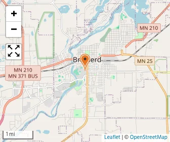 Map of Oak Street Christian School