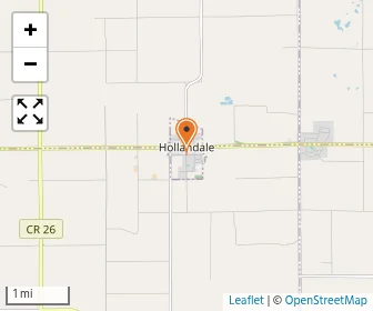 Map of Hollandale Christian School