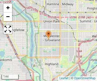 Map of Nativity Of Our Lord School