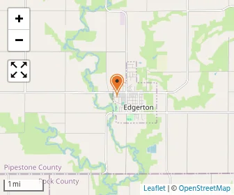 Map of Southwest Mn Christian High School