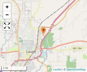 Map of Laurel Christian School