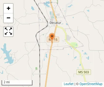 Map of Newton County Academy