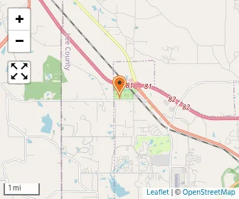 Map of Tupelo Christian Preparatory School