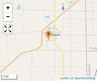 Map of Jamesport Mennonite School