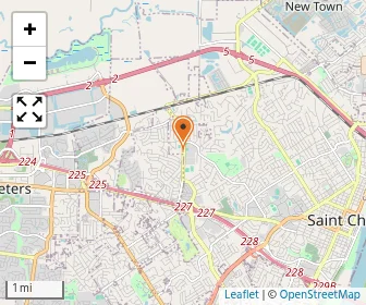Map of St. Cletus School
