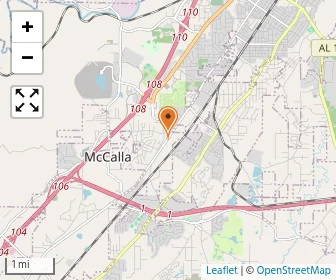 Map of Bessemer Academy