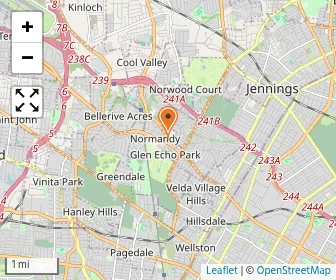 Map of St. Vincent Home/school