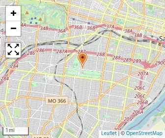 Map of Tower Grove Christian Academy