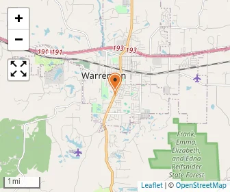 Map of Warrenton Christian School