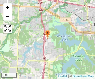 Map of LAKEWOOD MONTESSORI