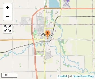 Map of St. Wenceslaus School