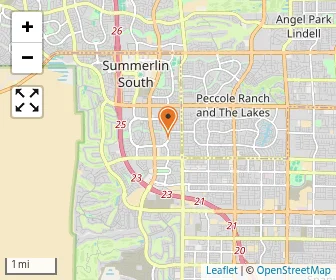 Map of Summerlin KinderCare