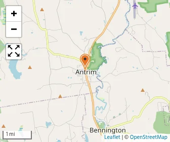 Map of Antrim Girls Shelter