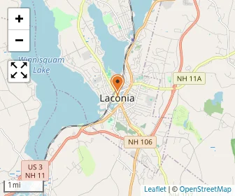 Map of Lakes Region Christian School