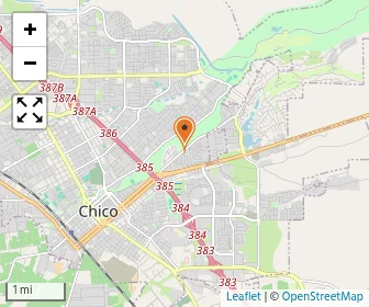 Map of Chico Montessori Children's House