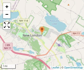 Map of Windy Hill School Colby-sawyer College